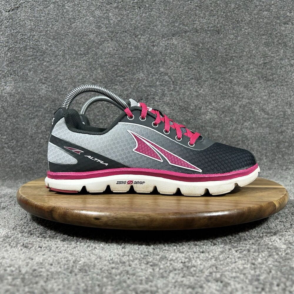 Altra One 2.5 A2623-3 Women’s Size 7.5 Gray Black Pink Zero Drop Running Shoes